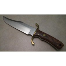 Boker Solingen Germany Stainless Wood 547 Bowie Fixed Blade Sheath Knife in Box Boker Solingen Germany Stainless Wood 547 Bowie Fixed Blade Sheath Knife in Box
