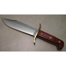 Western USA Wood W47 Bowie Fixed Blade Sheath Knife in Box Western USA Wood W47 Bowie Fixed Blade Sheath Knife in Box