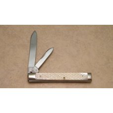 Queen Cut Co Titusville, PA USA #96 Carved Pearl Doctor's Knife Queen Cut Co Titusville, PA USA #96 Carved Pearl Doctor's Knife