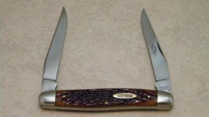 Robeson ShurEdge USA (by Queen Cut. Co.) Bone Muskrat Knife