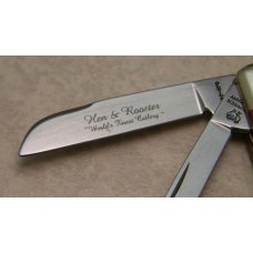 Hen & Rooster Solingen Germany 364C RPB Red Picked Bone Congress Knife Hen & Rooster Solingen Germany 364C RPB Red Picked Bone Congress Knife