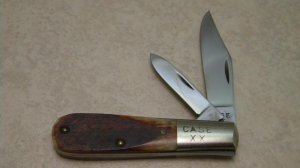 Case XX 1940-1964 Saw Cut Bone 62009 1/2 Barlow Knife