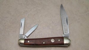 Boker Solingen Germany Tree Brand Classic Wood 280 Whittler Knife c.1978-1984
