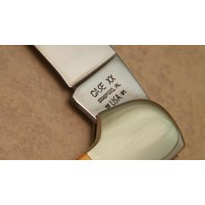 Case XX Bradford PA USA 1991 Burnt White Bone BW61050 SS Coke Bottle Knife Case XX Bradford PA USA 1991 Burnt White Bone BW61050 SS Coke Bottle Knife
