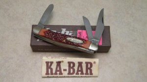 Ka-Bar 1081 USA Delrin Stockman Knife in Box c.1966-1982