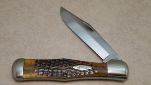 Case XX 1940-1964 Bone C61050 SAB Folding Hunter Coke Bottle Knife