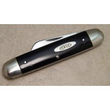 Case XX 1940-1964 Slick Black 2245 Sheepfoot Spey 2 Blade Pocket Knife Case XX 1940-1964 Slick Black 2245 Sheepfoot Spey 2 Blade Pocket Knife
