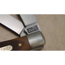 Schrade USA 96OT Delrin Bearhead Trapper Knife with Pick & Tweezers in Box Schrade USA 96OT Delrin Bearhead Trapper Knife with Pick & Tweezers in Box