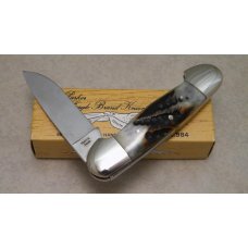 Parker Cut Co Surgical Steel Japan Second Cut Stag Eagle Brand Canoe Knife in Box Parker Cut Co Surgical Steel Japan Second Cut Stag Eagle Brand Canoe Knife in Box
