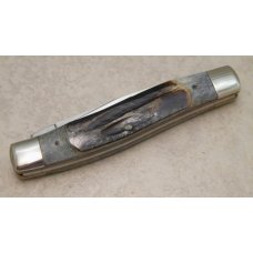 Parker IMAI Surgical Steel Japan Second Cut Stag K295 Eagle Brand Muskrat Knife in Box Parker IMAI Surgical Steel Japan Second Cut Stag K295 Eagle Brand Muskrat Knife in Box