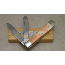 Parker Cut Co Surgical Steel Japan Bone Eagle Brand 95149 Trapper Knife in Box