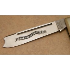 Parker Cut Co Surgical Steel Japan Bone Eagle Brand One Arm Pillbuster Lockback Knife in Box Parker Cut Co Surgical Steel Japan Bone Eagle Brand One Arm Pillbuster Lockback Knife in Box
