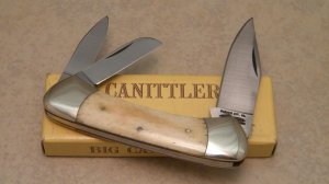 Parker Cut Co Surgical Steel Japan Bone Eagle Brand Canittler Knife in Box