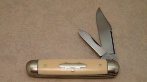 Schrade Cut. Co. Walden NY Imitation Ivory Jack Knife