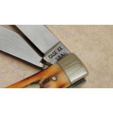 Case XX USA 1965-1969 Stag 5254 Muskrat Blade Trapper Knife Case XX USA 1965-1969 Stag 5254 Muskrat Blade Trapper Knife