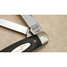Buck USA Model 322 Black Congress Knife c.1995 SFO for Smoky Mountain Knife Works Made by Camillus Buck USA Model 322 Black Congress Knife c.1995 SFO for Smoky Mountain Knife Works Made by Camillus