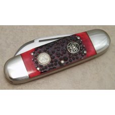 Smith & Wesson USA Red Bone Sunfish Elephant Toe 1997 NKCA Club Knife Smith & Wesson USA Red Bone Sunfish Elephant Toe 1997 NKCA Club Knife