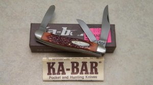 Ka-Bar 1081 USA Delrin Stockman Knife in Box c.1966-1982
