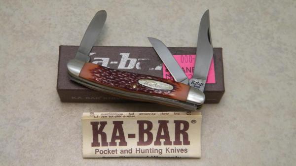 Ka-Bar 1081 USA Delrin Stockman Knife in Box c.1966-1982