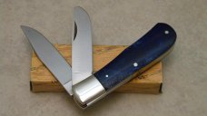 Parker Cut Co Surgical Steel Japan Bone Barlow Knife with Pearl Shield Inlay in Box Parker Cut Co Surgical Steel Japan Bone Barlow Knife with Pearl Shield Inlay in Box