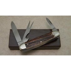 Weidmannsheil Solingen Germany Stag Take Apart Hobo Knife in Box Weidmannsheil Solingen Germany Stag Take Apart Hobo Knife in Box