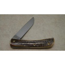 Case XX USA 4 Dot (1976) Stag 5137 SS Kentucky Bicentennial Sodbuster Knife in Box