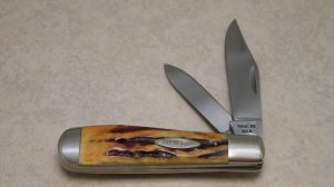 Case XX USA 1965-1969 Stag 5299 1/2 Large Jack Knife