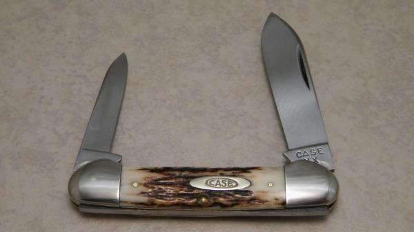 Case XX 1940-64 Stag 52131 Canoe Knife Case XX 1940-64 Stag 52131 Canoe Knife
