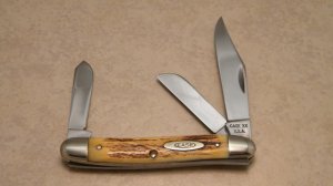 Case XX USA 1965-1969 Stag 5347HP Stockman Knife
