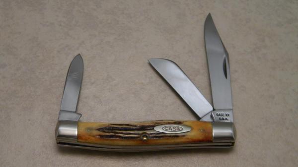Case XX USA 1965-1969 Stag 5332 Stockman Knife
