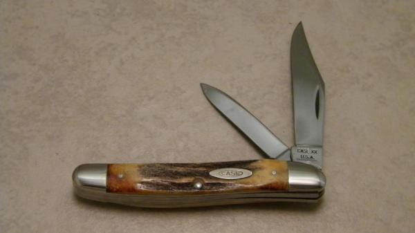 Case XX USA 10 Dot (1970) Stag 52087 Jack Knife