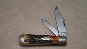 Case XX 1940-64 Stag 5299 1/2 A Blade Large Jack Knife