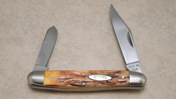 Case XX USA 1965-1969 Stag 05247SP Stockman Knife