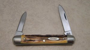 Case XX Stainless 1940-64 Stag 5279 SS Pen Knife