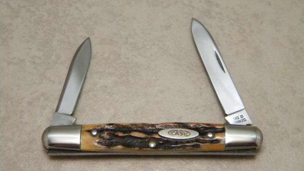 Case XX Stainless 1940-64 Stag 05263 SS Eisenhower Knife Case XX Stainless 1940-64 Stag 05263 SS Eisenhower Knife