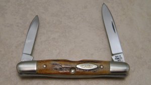 Case XX Stainless USA 10 Dot (1970) Stag 05263 Eisenhower Knife