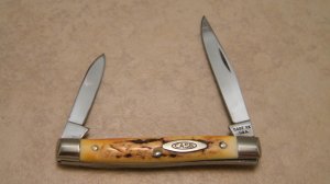 Case XX USA 1965-1969 Stag 5233 Little Stockman Knife