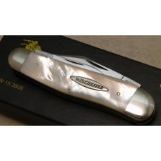Winchester Trademark USA 1997 Pearl 3808 Whittler Knife in Box Winchester Trademark USA 1997 Pearl 3808 Whittler Knife in Box