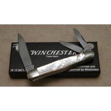 Winchester Trademark USA 1992 Pearl 3971 Whittler Knife in Box Winchester Trademark USA 1992 Pearl 3971 Whittler Knife in Box