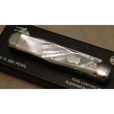 Winchester Trademark USA 1991 Pearl 2921 Coffin Jack Knife in Box Winchester Trademark USA 1991 Pearl 2921 Coffin Jack Knife in Box