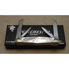 Winchester Trademark USA 1992 Pearl 4935 4 Blade Congress Knife in Box Winchester Trademark USA 1992 Pearl 4935 4 Blade Congress Knife in Box