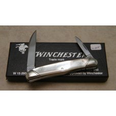 Winchester Trademark USA 1991 Pearl 2935 Wharncliffe Half Whittler Knife in Box Winchester Trademark USA 1991 Pearl 2935 Wharncliffe Half Whittler Knife in Box