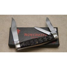 Winchester Trademark USA 1991 Bone 3907 Whittler Knife in Box Winchester Trademark USA 1991 Bone 3907 Whittler Knife in Box