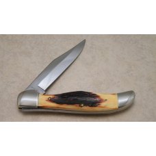 Case XX USA 1965-1969 Stag 5165 SAB Folding Hunter Knife