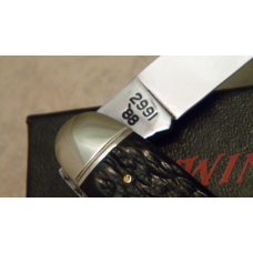 Winchester Trademark USA 1988 Bone 2991 Moose Knife in Box Winchester Trademark USA 1988 Bone 2991 Moose Knife in Box