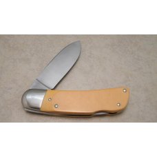 Schrade + USA SC504 Scrimshaw Yellow Micarta Large Lockback Knife Schrade + USA SC504 Scrimshaw Yellow Micarta Large Lockback Knife
