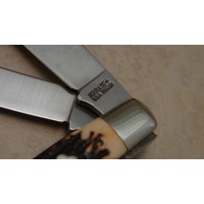 Schrade + USA 285UH Uncle Henry Staglon Pro Trapper Knife in Box Schrade + USA 285UH Uncle Henry Staglon Pro Trapper Knife in Box