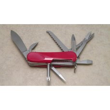 Wenger Delemont Switzerland Stainless Red Swiss Army Knife