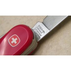 Wenger Delemont Switzerland Stainless Red Swiss Army Knife