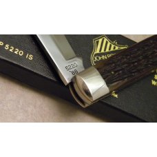 John Primble India Steel Works 1988 Bone 5220 Moose Knife in Box John Primble India Steel Works 1988 Bone 5220 Moose Knife in Box